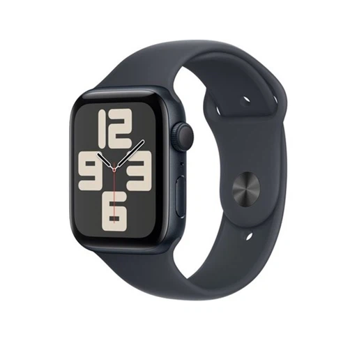 Умные часы Apple Watch SE 2 (2024) GPS 44mm Midnight Aluminum Case with Midnight Sport Band - M/L (MXEK3)